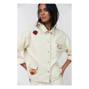 Lollys Laundry - April Baumwolljacke | Creme