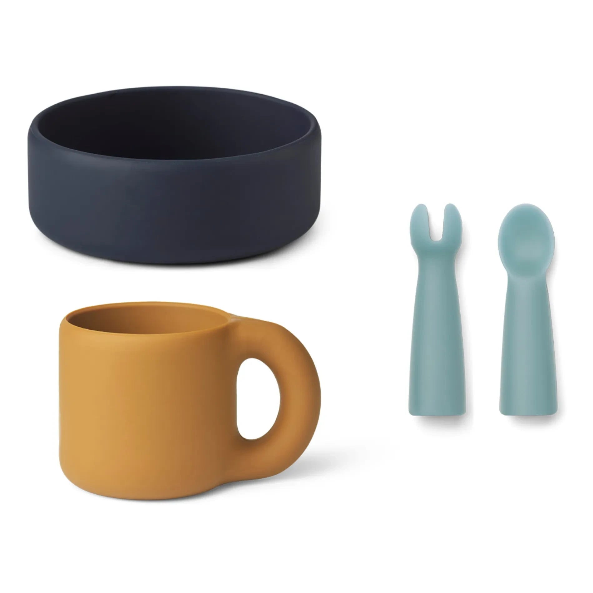 Liewood - Lise Geschirrset - 4-teilig | Blau
