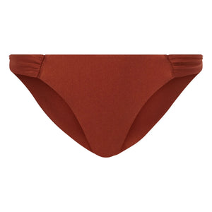 Alma Deia – Lena Slip-Badeanzug mit tiefem Beinausschnitt | Terrakotta