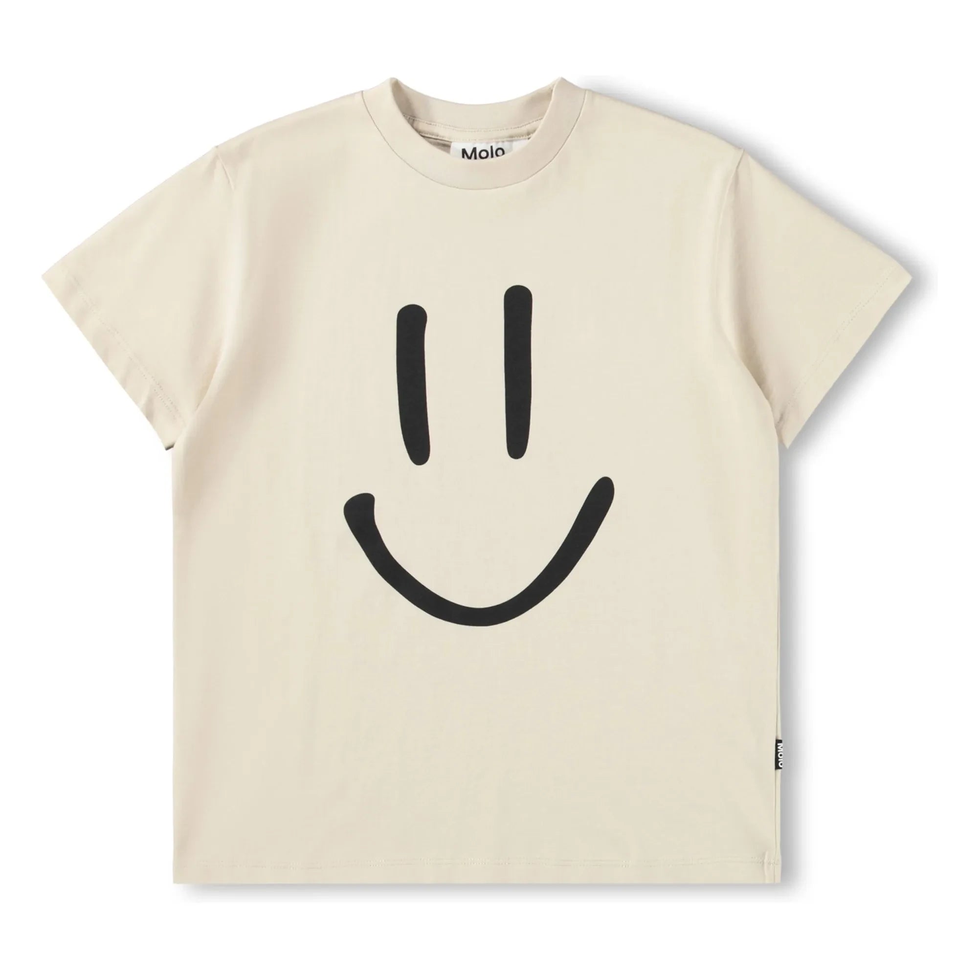 Molo - Roxo Smile Bio-Baumwoll T-Shirt | Beige