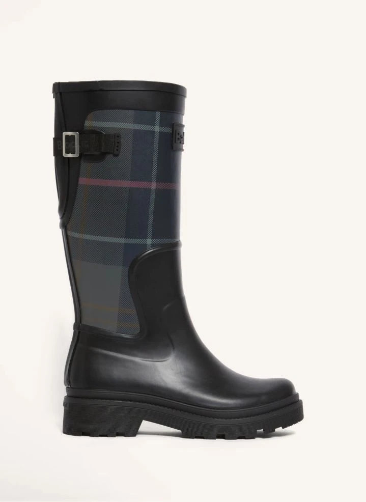 Barbour - Dena Lange Regenstiefel | Schwarz