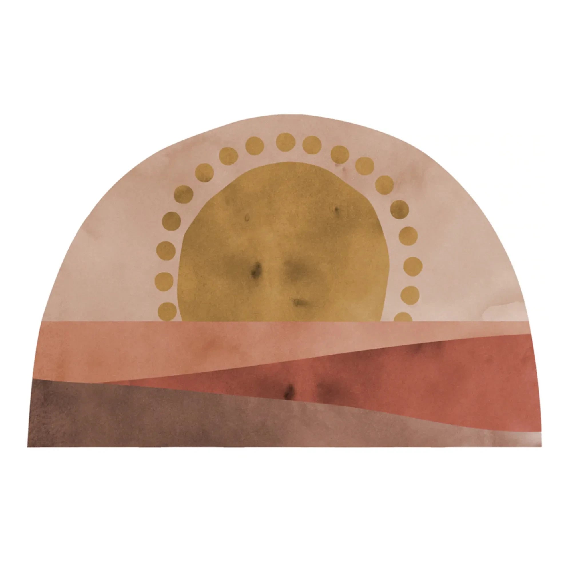 Studio Loco - Dekorativer Sonnenuntergangsaufkleber