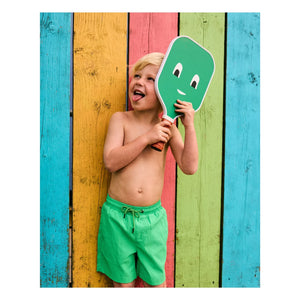 Beachlife - Uni Strukturierte Badeshorts | Grün