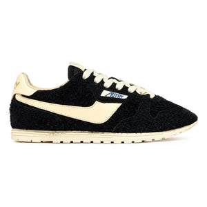 Autry – Windspin Low zweifarbige Sneaker aus Wildleder und Leder | Schwarz