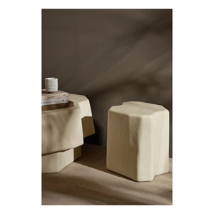 Ferm Living - Staffa Hocker | Elfenbein