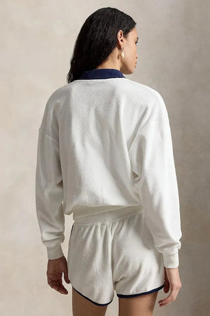Polo Ralph Lauren kadın pamuklu sweatshirt LT WT COTTON TERRY-KNT-POLO