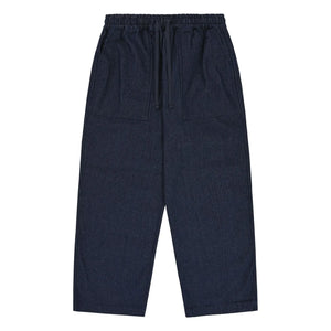 Kappy – Ermüdete Denim-Streifenhose | Indigo