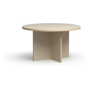 HKliving - Runder Esstisch | Creme
