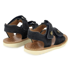 Pom d'Api - Waff Easy Nubuk Sandalen | Dunkelblau