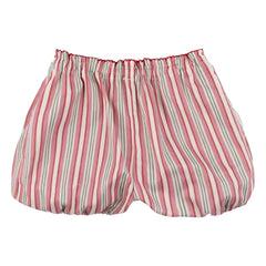 Babe & Tess - Gestreifte Ballon-Shorts | Ecru