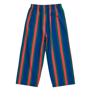 Maison Mangostan - Gestreifte Hose | Marineblau