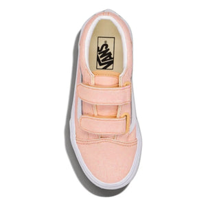 Vans - Baskets Scratch Old Skool V Glitter | Aprikose