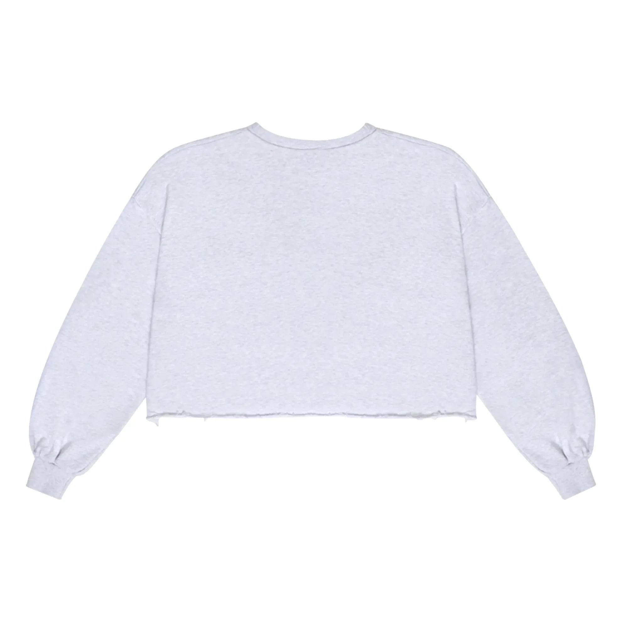 the new society - Zoé Kurzer Pullover | Melange-Grau