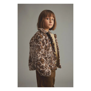 Cozmo - Riga Leopard Jacke | Braun
