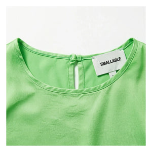 Smallable Woman - Edith T-Shirt-Kleid | Wiesengrün