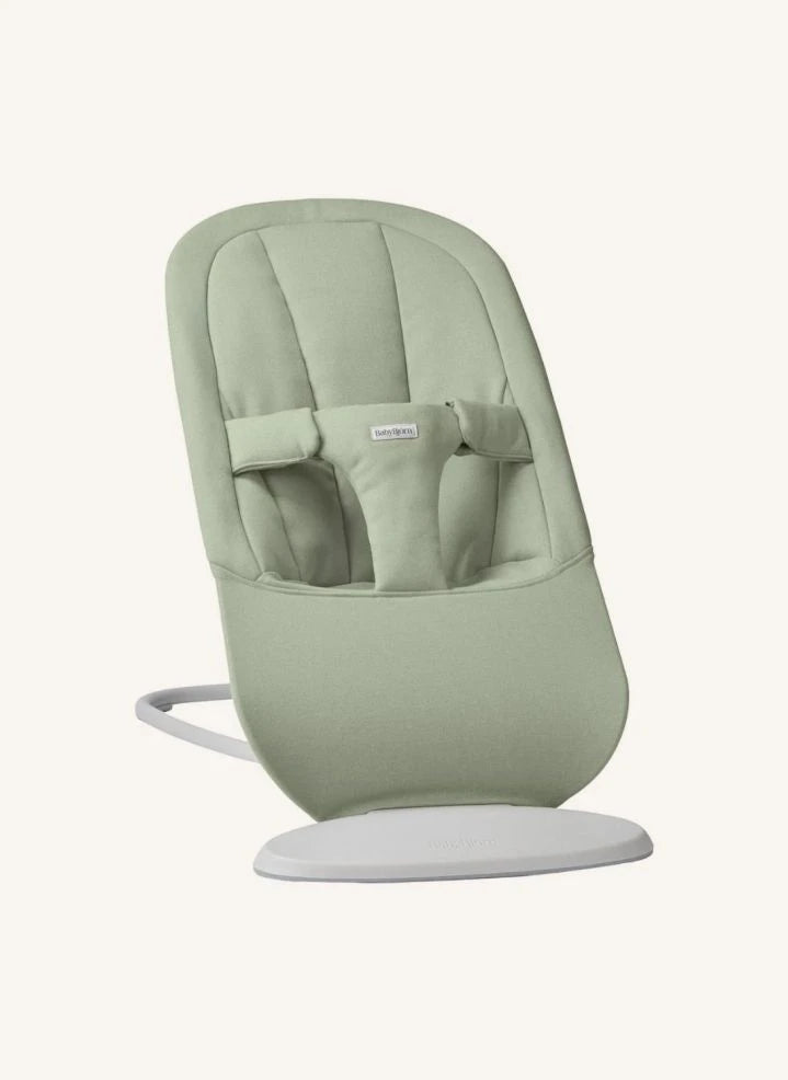 BabyBjörn - Begin Deck Chair - Weiches gebürstetes Webgewebe, Hellgrün | Blassgrün
