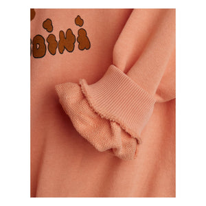 Mini Rodini - Doggies Bio-Baumwoll-Sweatshirt | Rosa