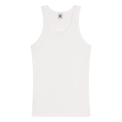 Petit Bateau – Bio-Baumwoll-Unterhemd | Weiß