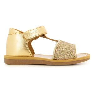Pom d'Api - Poppy Easy Glitter Sandalen | Gold