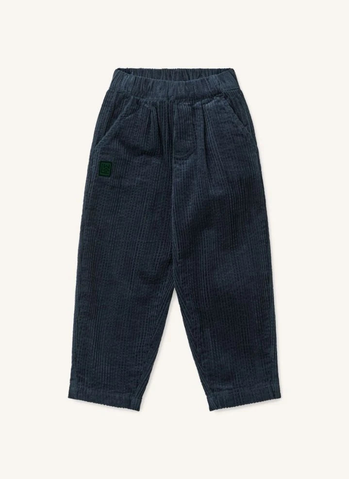 Liewood - Borris organische Baumwollvelour Hose | Dunkelblau