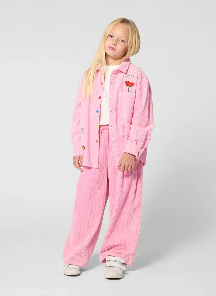Kenzo - Samthose mit elastischem Bund | Zuckerrosa