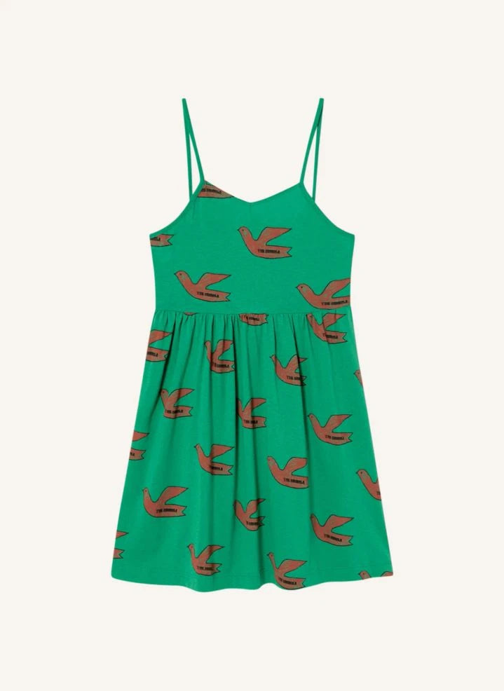 The Animals Observatory - Otter Birds Kleid | Grün