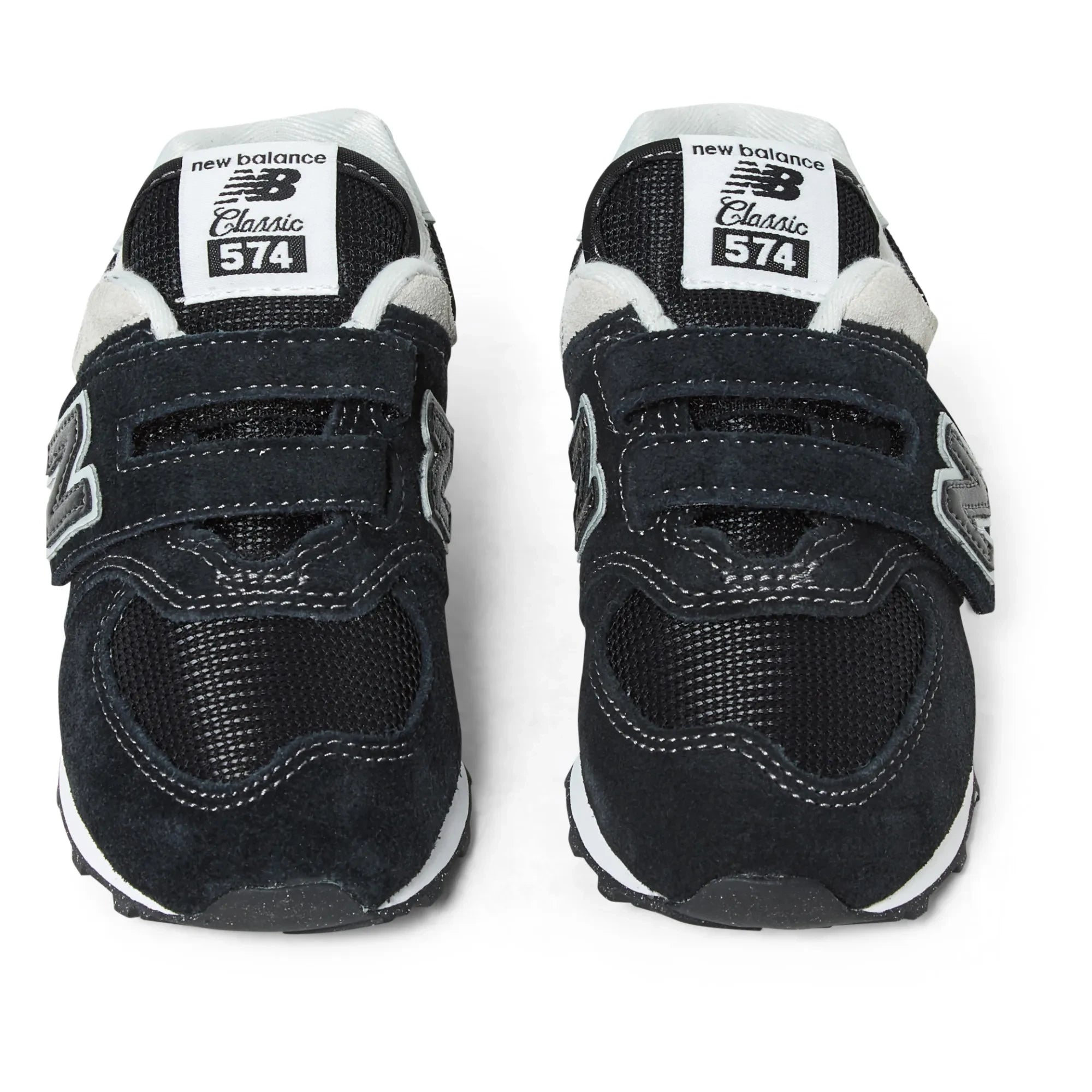 New Balance - 574 Klettverschluss-Sneaker | Schwarz