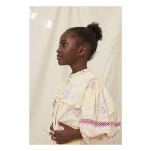 Bebe Organic - Alba Bestickte Bluse | Gelb
