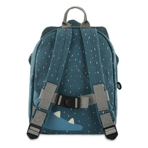Trixie - Mr. Triceratops Rucksack | Grau-Blau