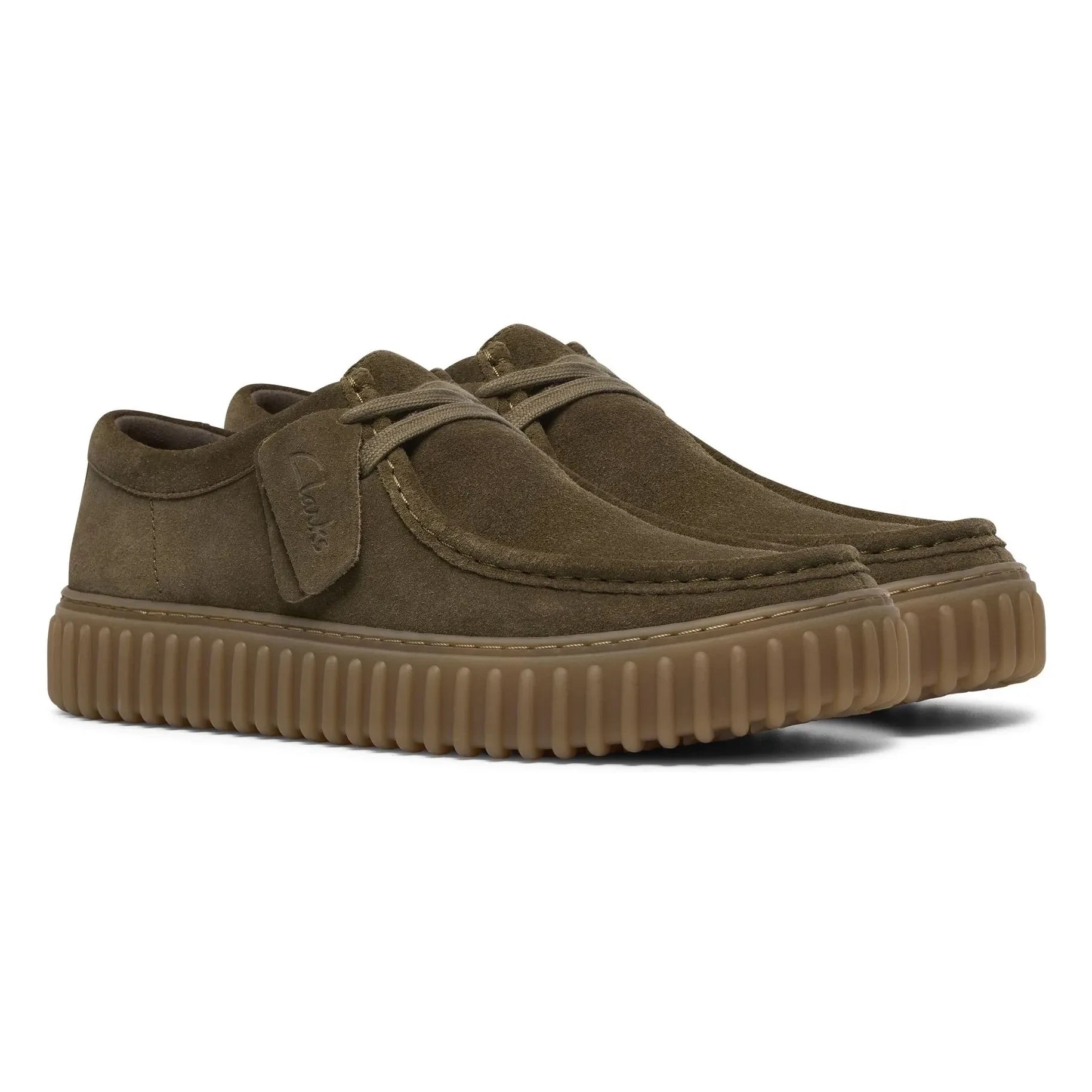 Clarks – Torhill Lo Schuhe | Dunkelgrün
