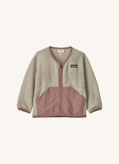 Patagonia - Shearling-Fleece-Jacke aus recyceltem Material | Mauve