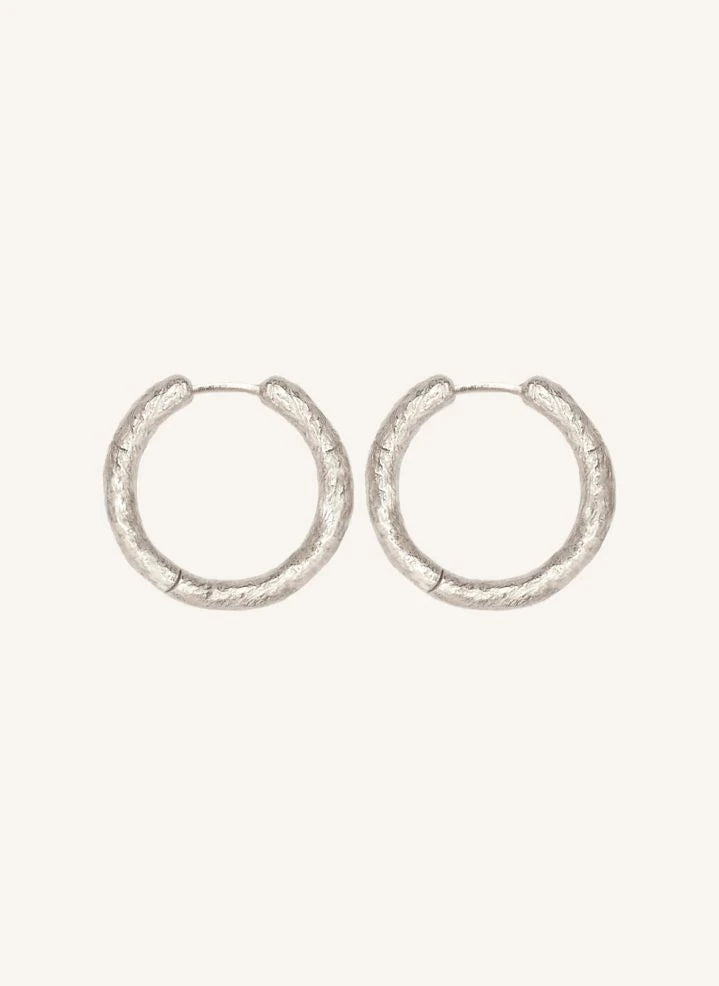 Alhaja - Creoles Flamenco M | Silber