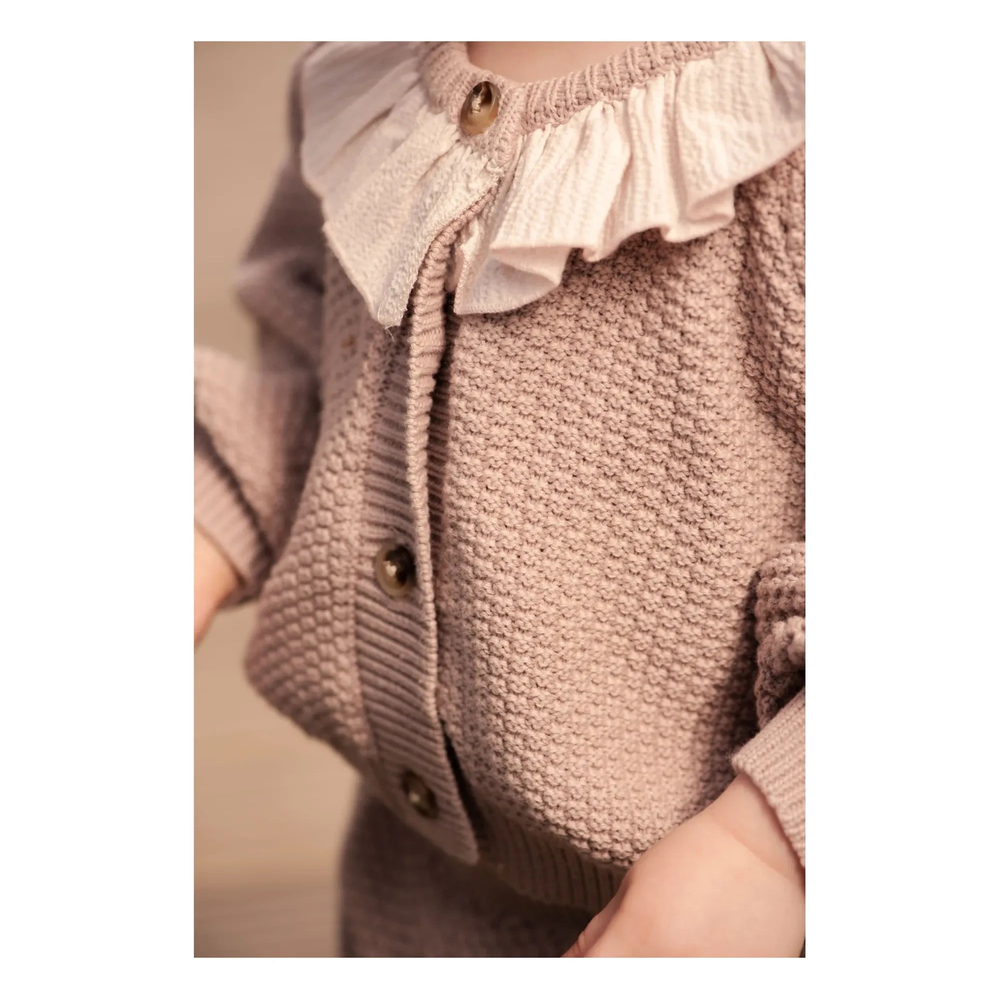 Donsje - Veertje Strickjacke | Braun