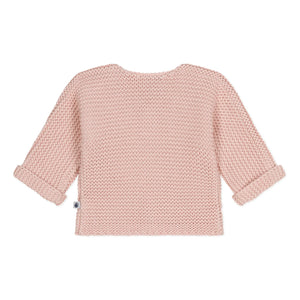 Petit Bateau - Mafa Point Mousse Hırka | Pudra pembe