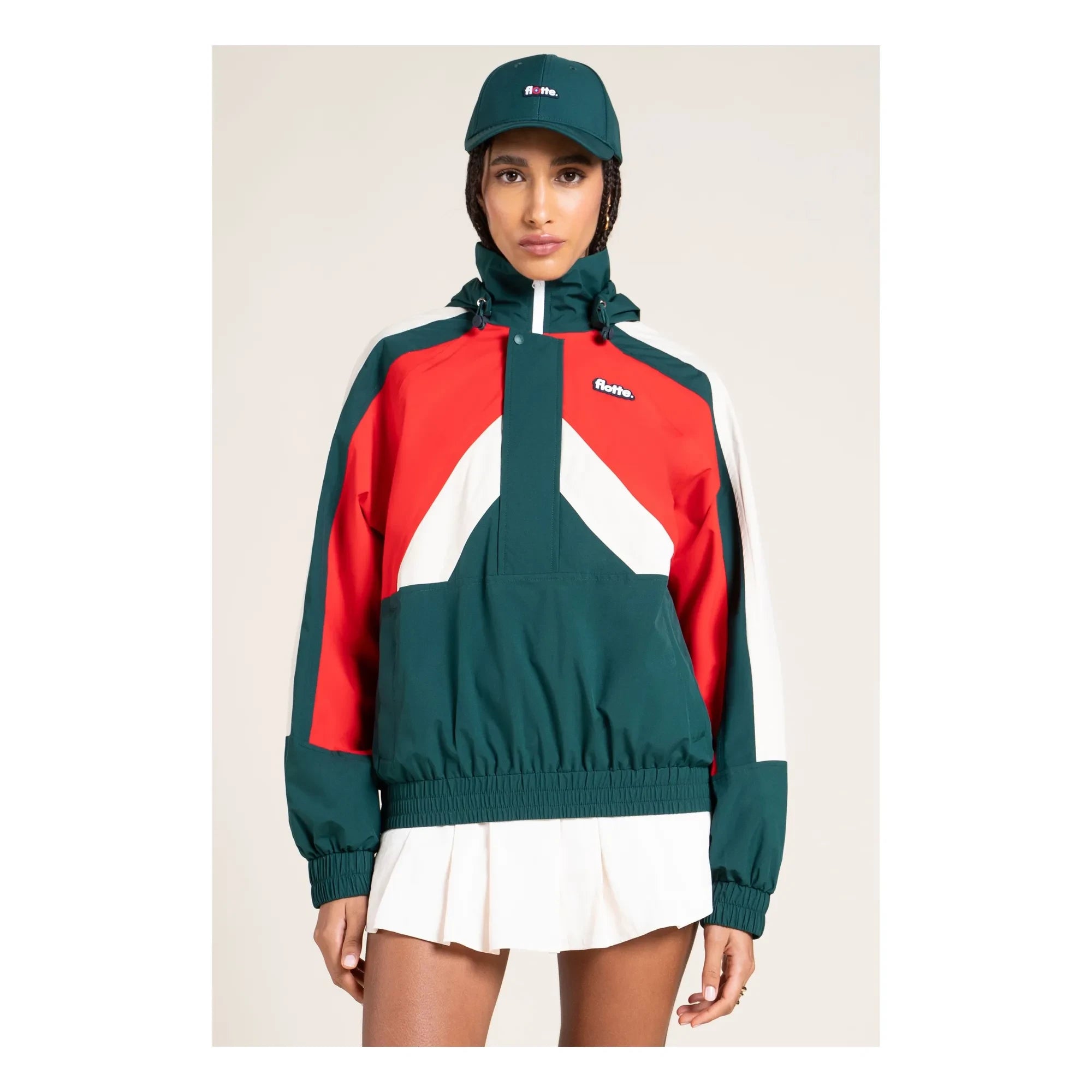 Flotte – Wasserdichte Jacke Abbesses | Rot
