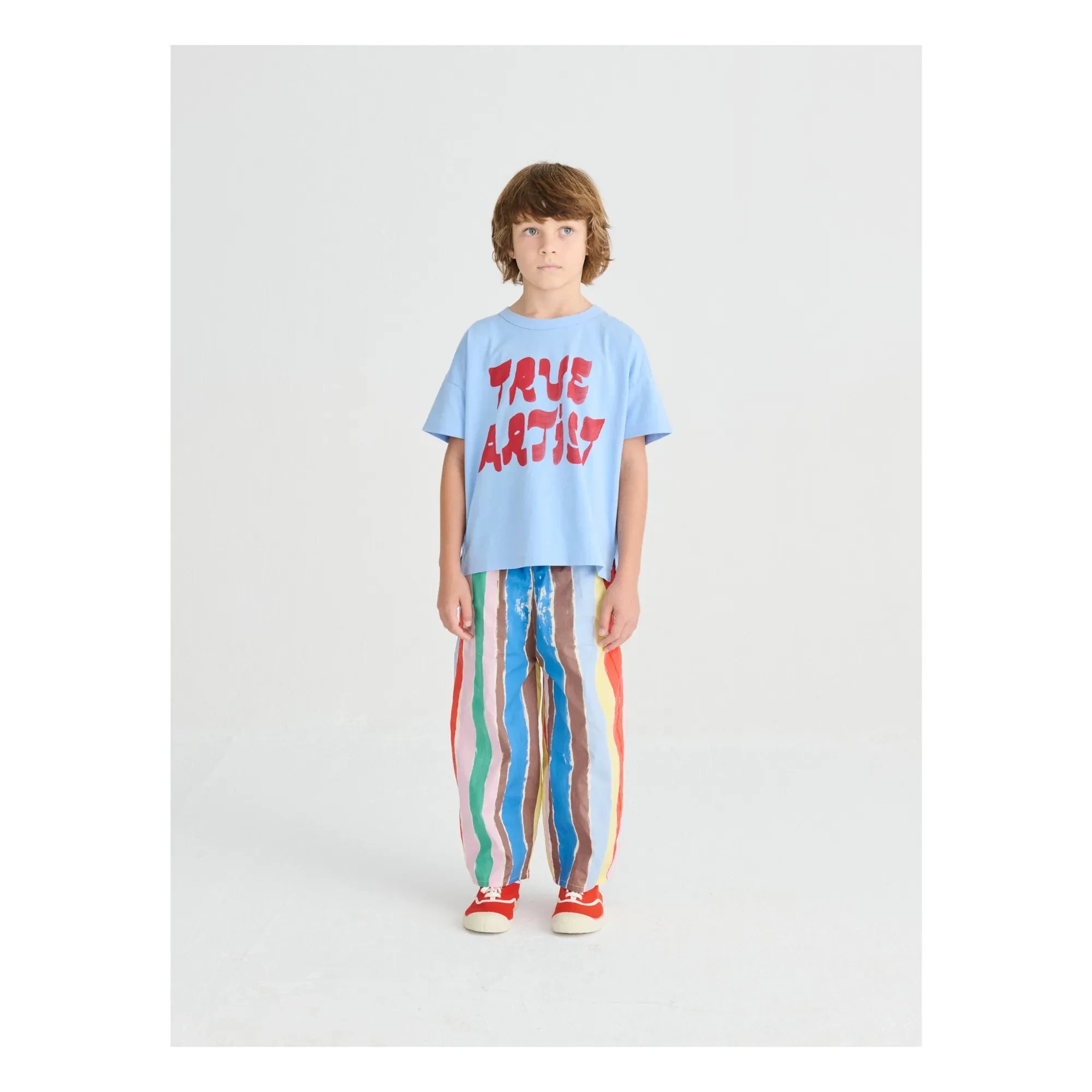 True Artist - Gestreifte Hose | Blau