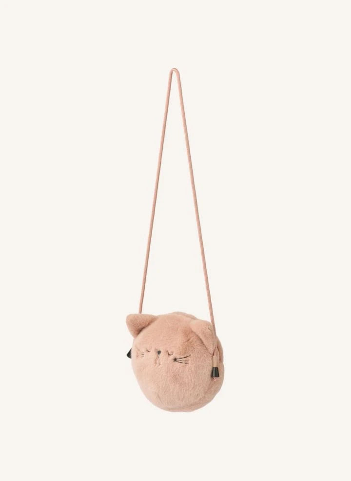 Liewood - Dianne Katze Pelz Tasche Aus Recyclingfaser | Hellrosa