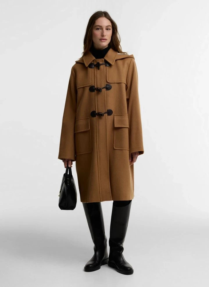 Barbour - Melody Yün Duffle Ceket | Bej