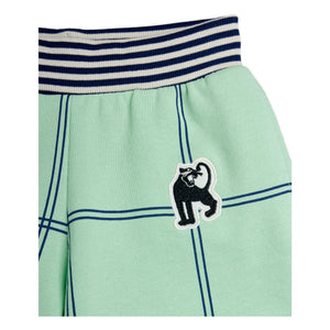 Mini Rodini - Karierte Shorts aus Bio-Baumwolle | Grün