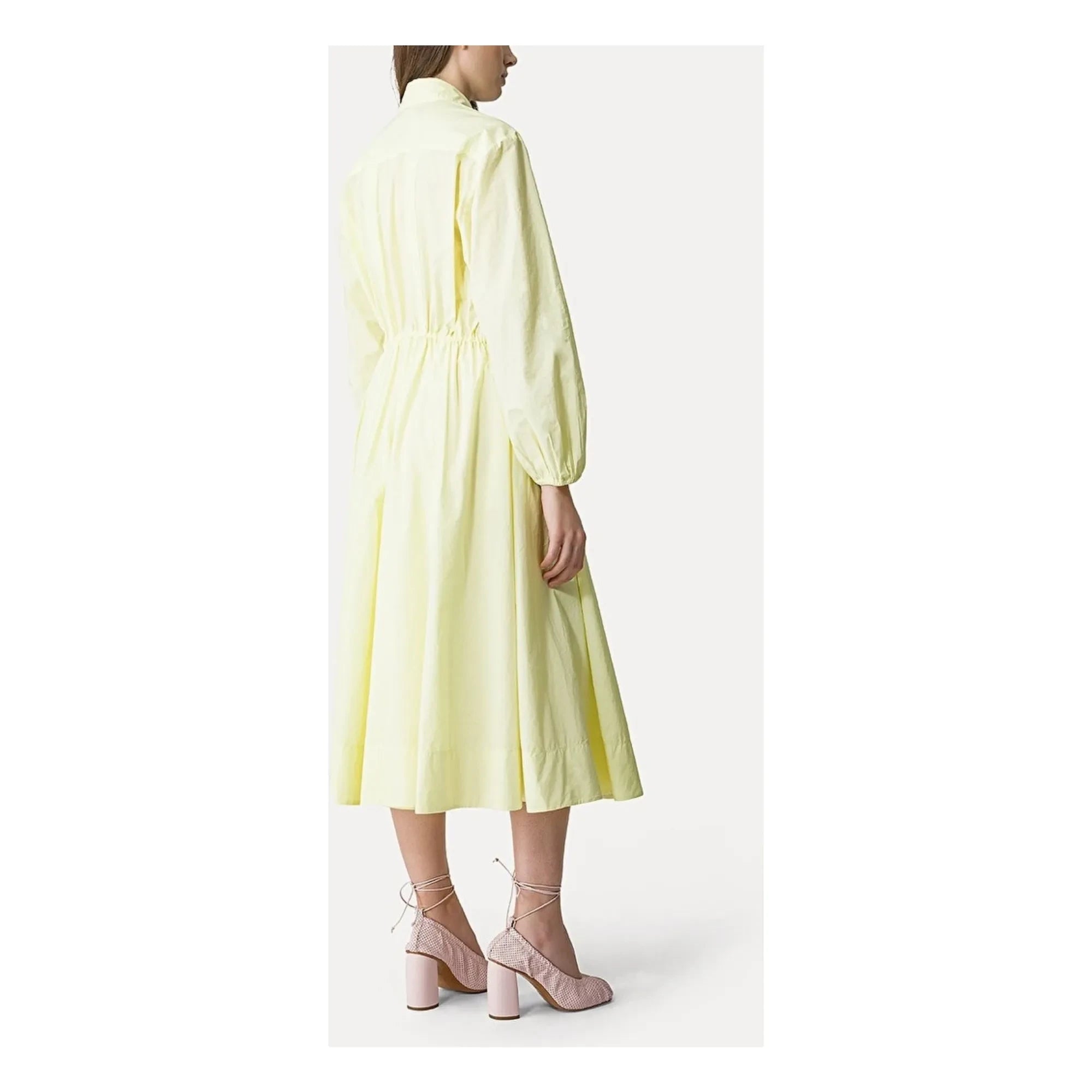 Forte Forte - Baumwoll-Popeline-Kleid | Gelb