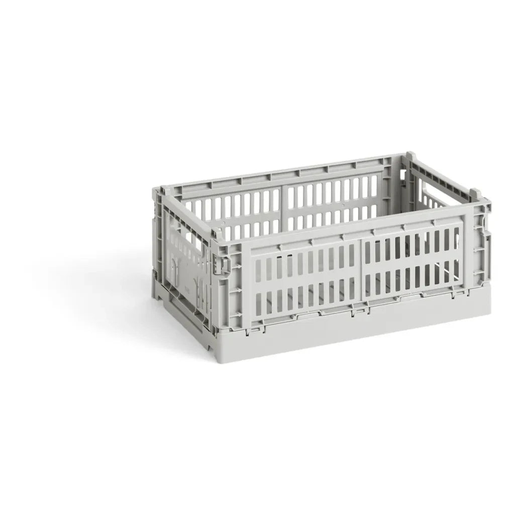 Hay - Faltbare Kiste aus 100 % recyceltem Material | Hellgrau