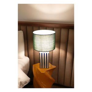 &Klevering - Tischlampe Streak | Blau