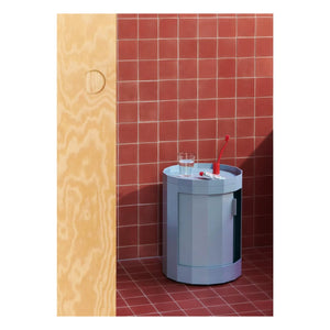 Hay - Beistelltisch | Offenblau, 49 cm Hoch