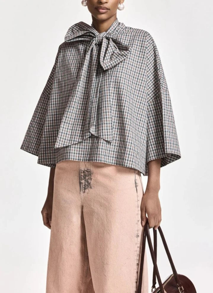 Essentiel Antwerp - Kefir Bluse | Stahl
