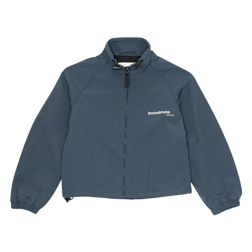 brunobruno nation - Tech Alberta Jacke aus recycelten Fasern | Blau