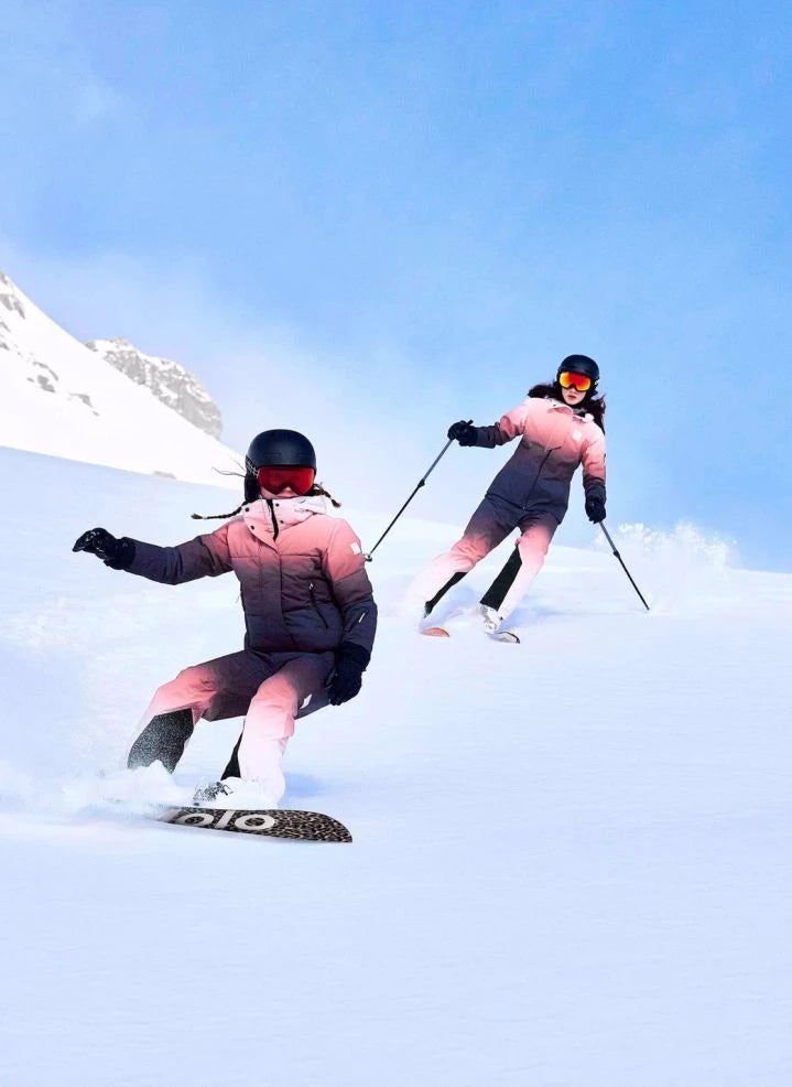 Molo - Jump Pro Gradient Skihose | Rosa