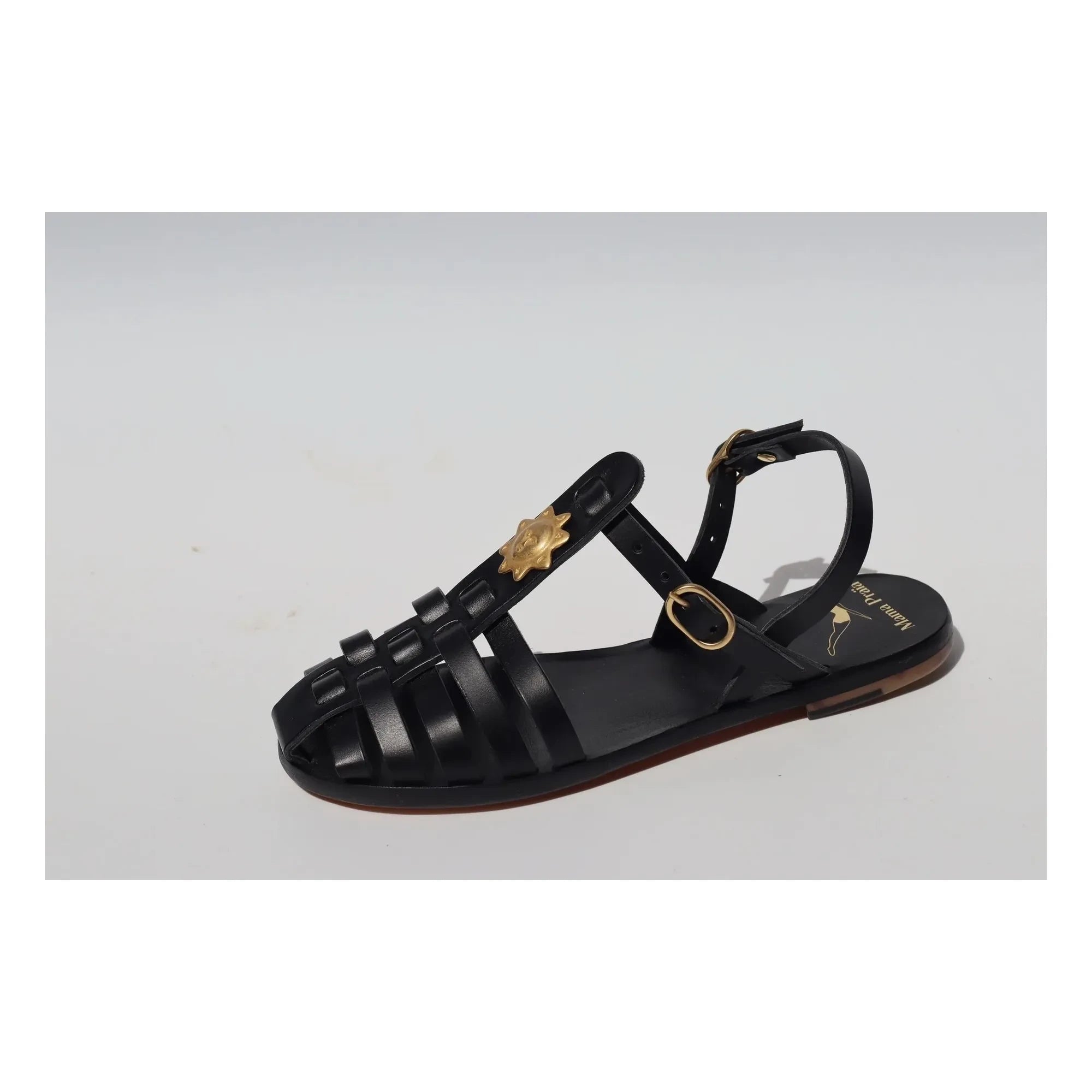 Mama Praïa - Fisherman Sun Sandalen | Schwarz