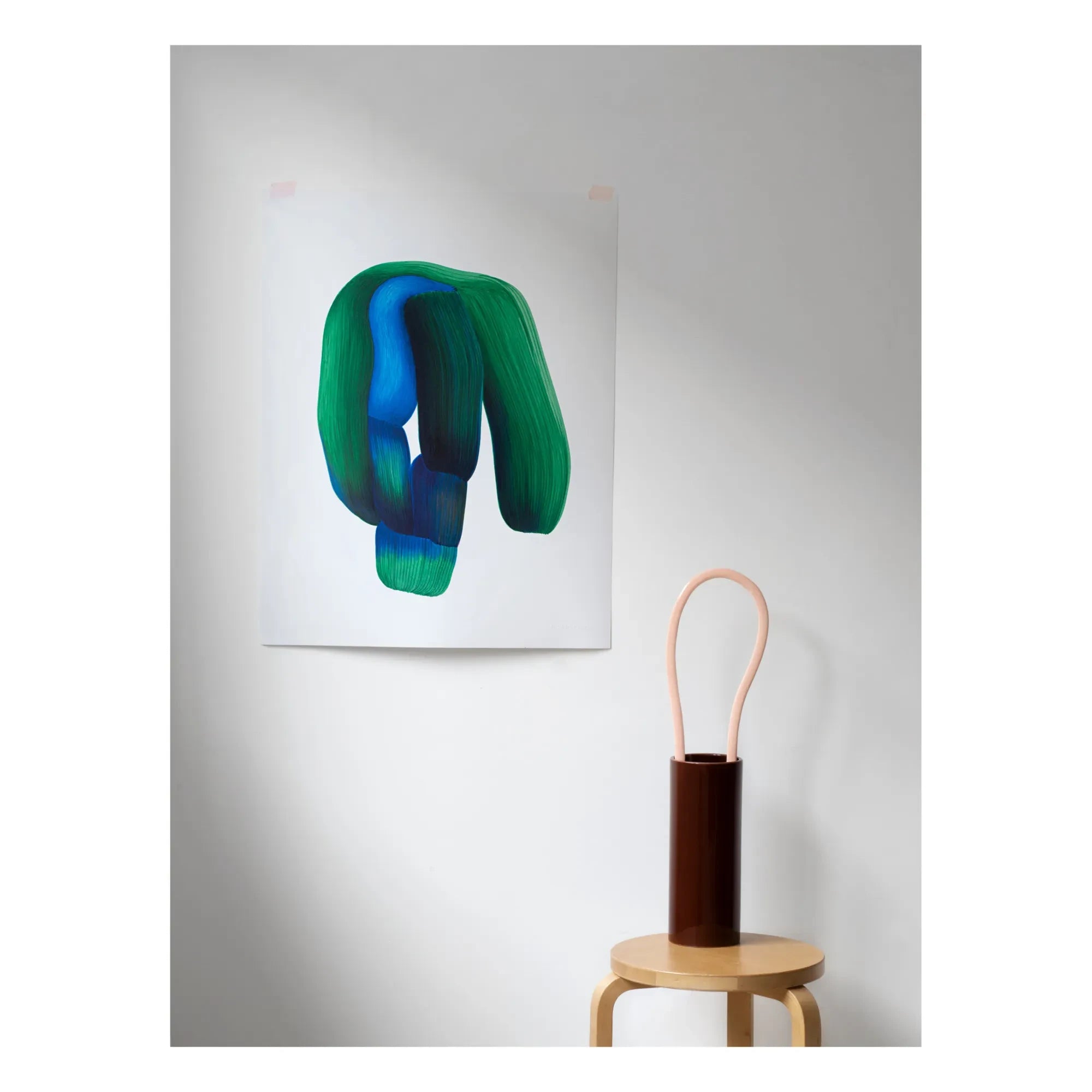 The Wrong Shop - Drawing 19 Ronan Bouroullec | Smaragdgrün