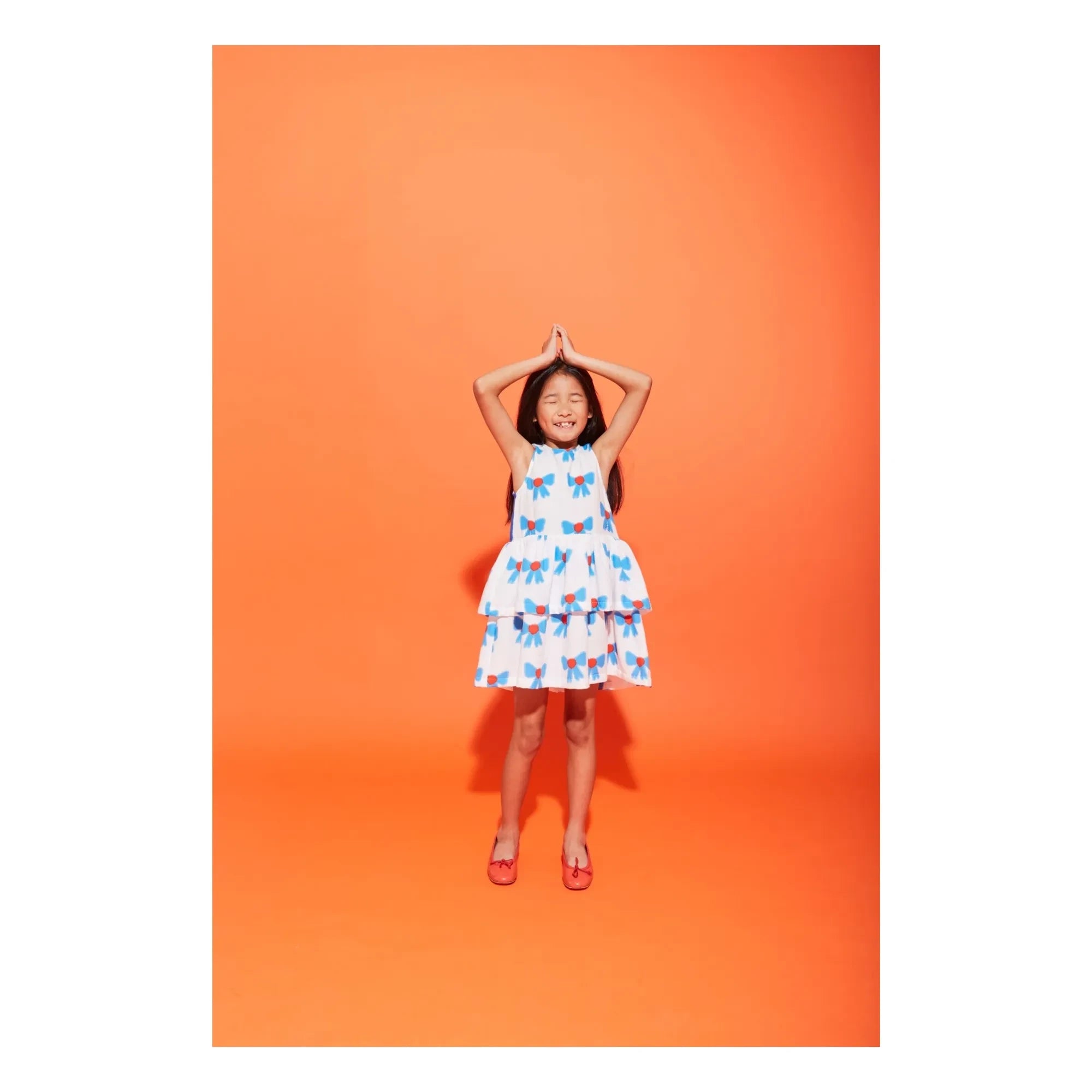 Wynken - Knotenkleid aus Bio-Baumwolle | Ecru