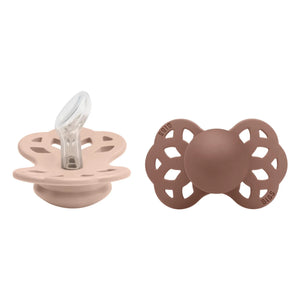 Bibs - Infinity anatomische Sauger - 2er Set | Terracotta